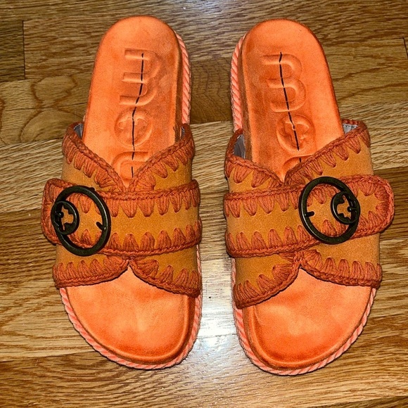 MOU Fruit Punch Slide Sandals Size 40 EU or 9.5 US NIB - Picture 8 of 14